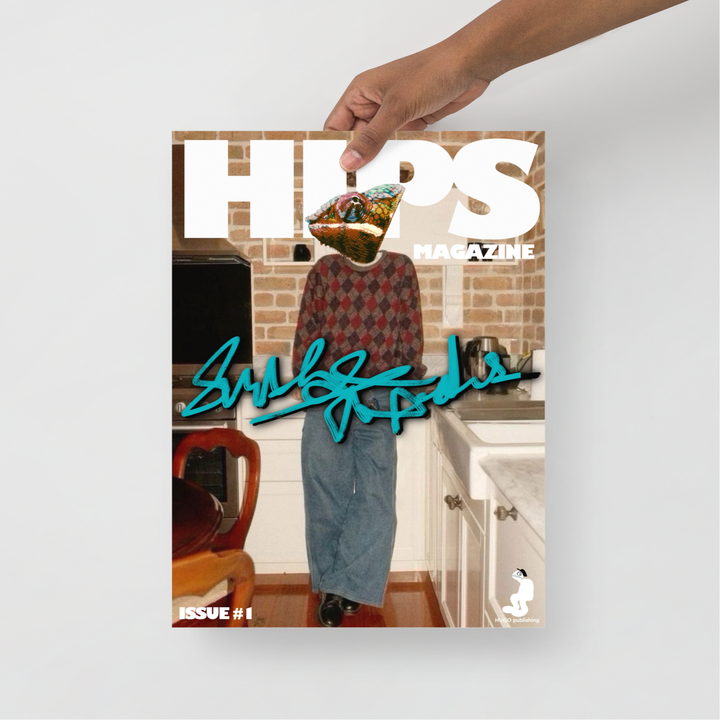 HIPS Magazine Cover - Poster 12" x 16"