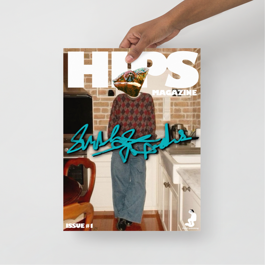 HIPS Magazine Cover - Poster 12" x 16"